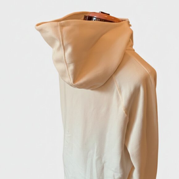 NIKE - Tech Fleece Cape asymmetrical Full-Zip Hoodie Jacket - Creme - Medium - Picture 3 of 13